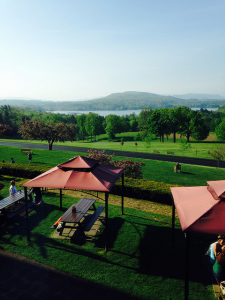 View of the Kripalu grounds.