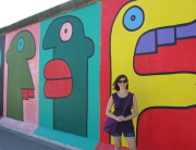 Guest post author Emily Lamia on a trip to the Berlin Wall